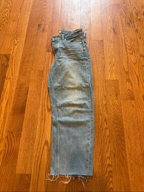 Madewell darted barrel jeans